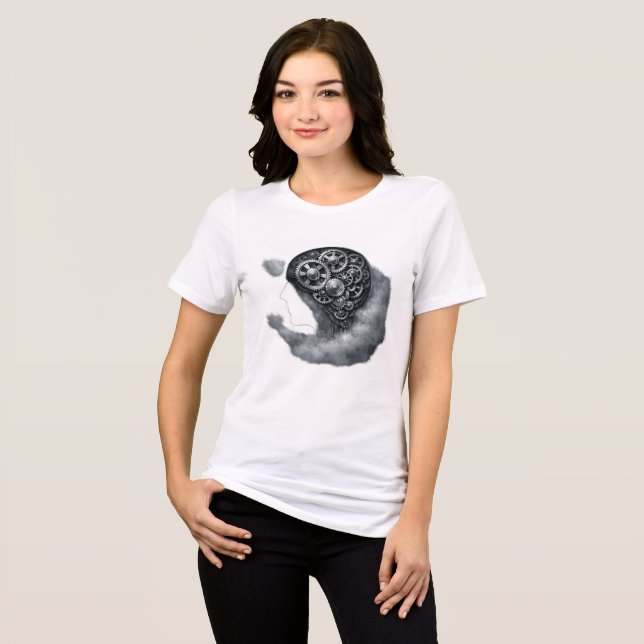 Triblenda Sudadera CalibrateMind Camiseta Tri-Blend (Anverso Completo)