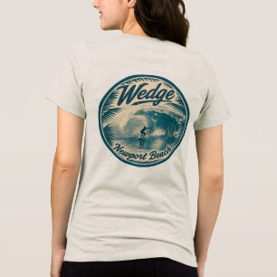Triblenda Surfing the Wedge - Camiseta - Camiseta Tri-Blend