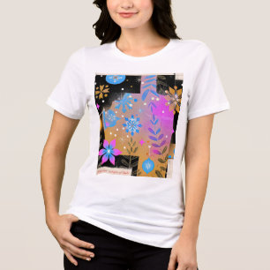 Triblenda Susurro de Luz - Camiseta Sueño Rosa y Azul
