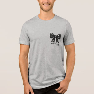 Triblenda Todo Atado Con Estilo – Camiseta De Lazo Minimalis