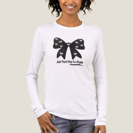 Triblenda Todo Atado Con Estilo – Camiseta De Lazo Minimalis