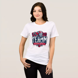 Triblenda ¡Vamos Equipo! Camiseta espiritual de la escuela -