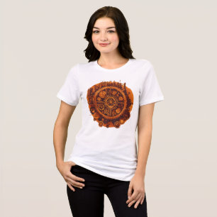 Triblenda "Viaje hacia adelante: Rueda rusa de la camiseta d