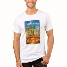 Visita Turkmenistán - Camiseta de viaje