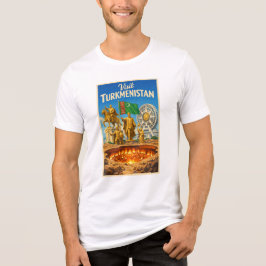 Triblenda Visita Turkmenistán - Camiseta de viaje