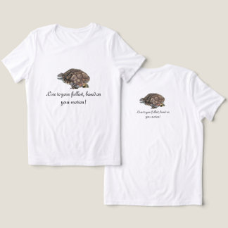 Triblenda Vive a... la camiseta básica de las mujeres Tri-Bl