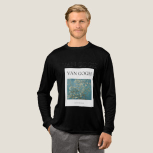 Triblenda VON GOGH flor de almendros Camiseta de manga larga