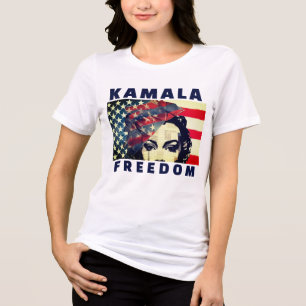 Triblenda VOTAR POR LA Camiseta LIBRE DE KAMALA