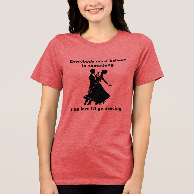 Triblenda Voy a bailar camiseta (Anverso)