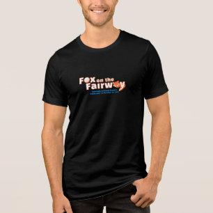 Triblenda Zorro en el fairway - Hombres - Camiseta negra