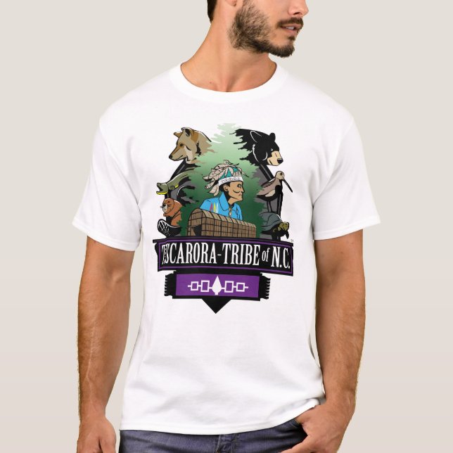 Tribu cómoda del Tuscarora de la camiseta de (Anverso)
