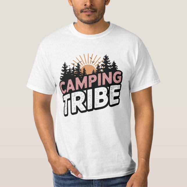Tribu de camping - Camiseta Adventure & Nature Lov (Anverso)