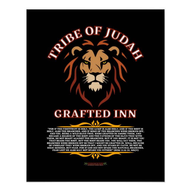 Tribu de Judá Glossy Poster (Anverso)