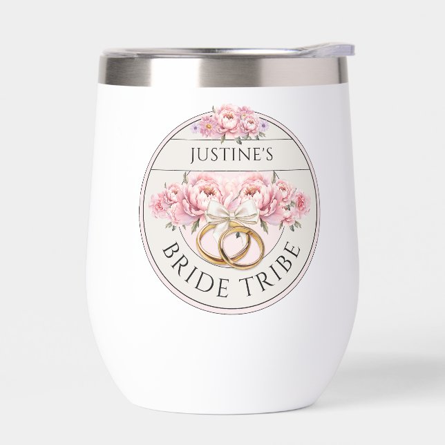 Tribú de la Novia flores personalizadas (Izquierdo)