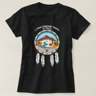 Tribu de Lipan Apache de la camiseta oscura básic