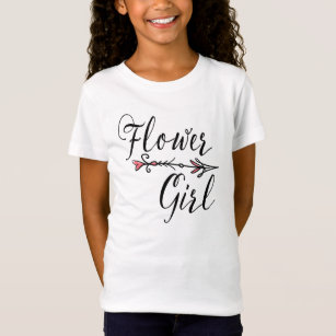 Tribu de novias de niñas de flores   Camiseta
