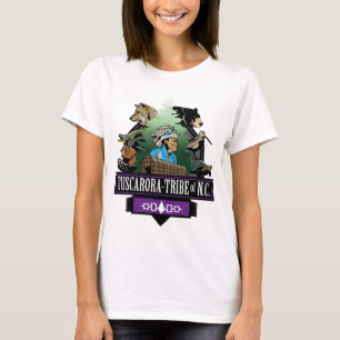 Tribu del Tuscarora del estilo 1   de la camiseta