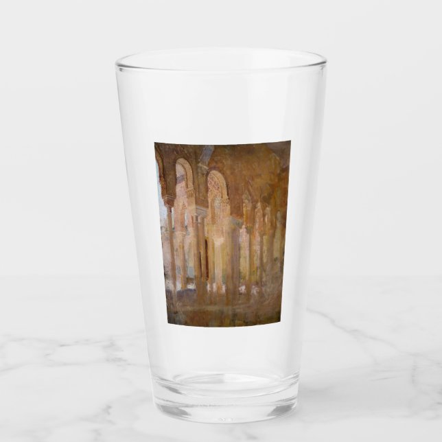 Tribunal de los Leones, Alhambra (por Henri Regnau (Anverso)