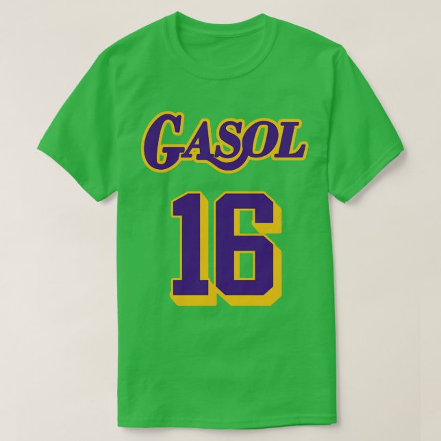 Tributo de Jersey Retirado de Pau Gasol (Diseño del anverso)