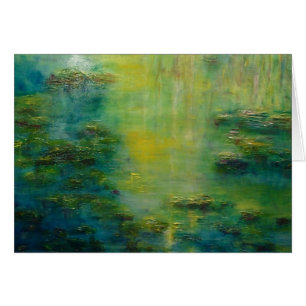 Tributo de la charca del lirio a Monet