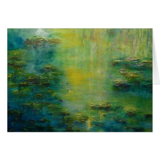 Tributo de la charca del lirio a Monet (Anverso (Horizontal))
