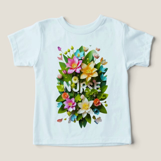 Tributo floral a enfermeras (Diseño delantero )