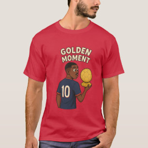Tributo Número 10 Camiseta del héroe de fútbol p