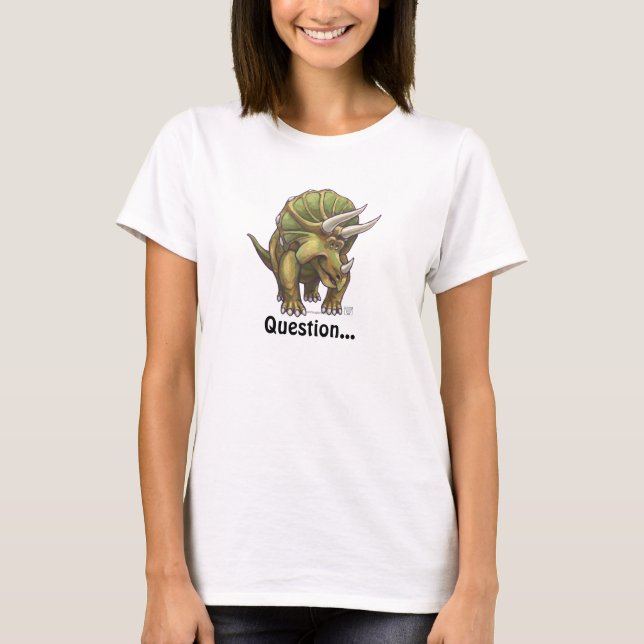 Triceratops Regalos & Accesorios Camiseta (Anverso)