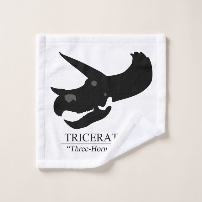 Triceratops Skull (Toallita)