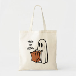Trick de Halloween o bolsa fantasma para tratar