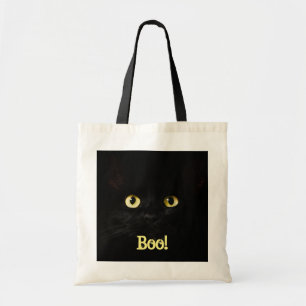 Trick de ojos de gato amarillo o bolsa de tratamie