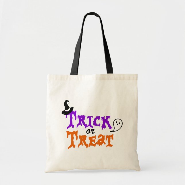 Trick espeluznante o traza la bolsa de la tota de  (Frente)