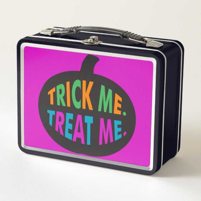 Trick me trata, Halloween multicolor (Anverso)