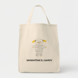 Trick momia o traga bolsa de Halloween
