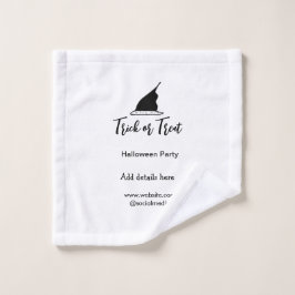 Trick o tratar la fiesta de Halloween gorra negro 