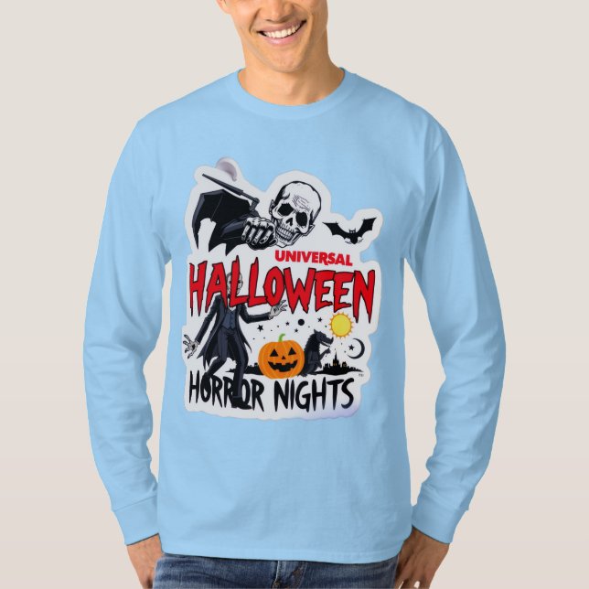 Trick o Treat Halloween camiseta de manga larga pa (Anverso)