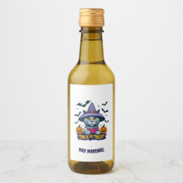 Trick o Trek Cat - Violeta nocturna violenta negra