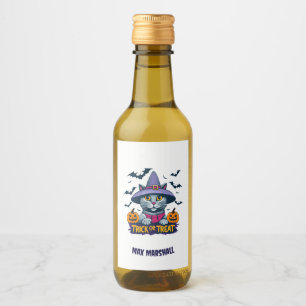 Trick o Trek Cat - Violeta nocturna violenta negra