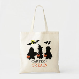Trick o truco de Halloween para tratar la bolsa de