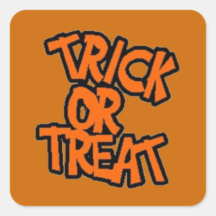 Trick-or-Treat - Pegatina de Halloween