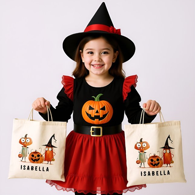 Trick personalizado de Halloween o bolso de tratam (Subido por el creador)