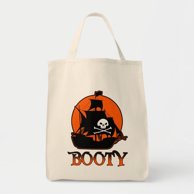 Trick pirata de botas o bolsa de tratamiento (Frente)