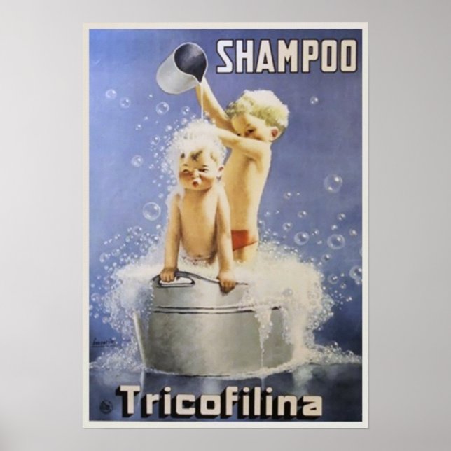 TricoFilina Shampoo Poster de decoración de cuarto (Frente)