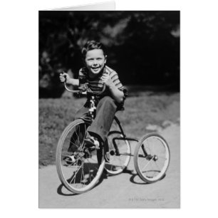 Tricycle en Boy Riding