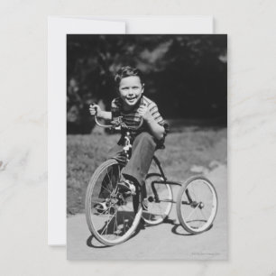 Tricycle en Boy Riding