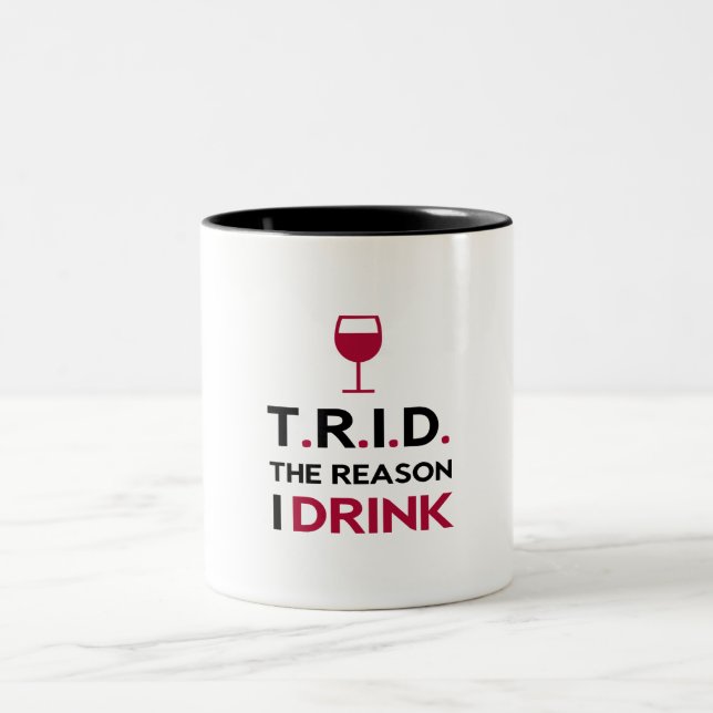 TRID la razón bebo la taza entonada dos (Centro)