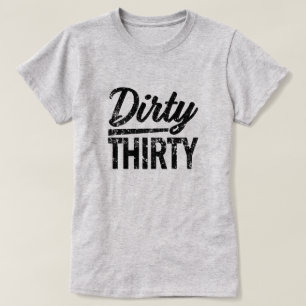 Trigésima camisa para mujer divertida del