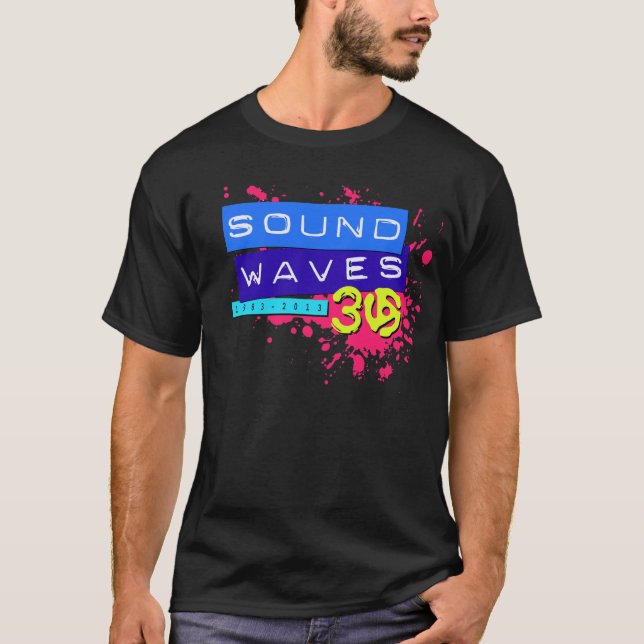 Trigésima camiseta del aniversario de Soundwaves (Anverso)