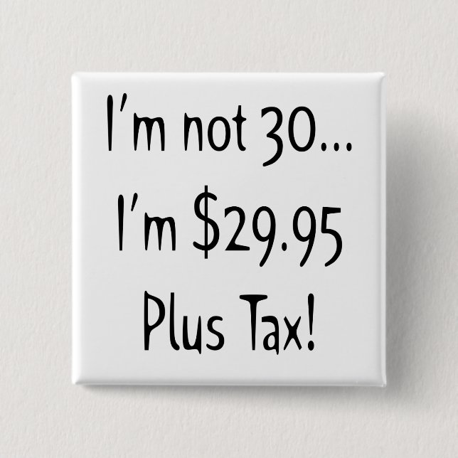 trigésimo Botón del cumpleaños (Anverso)