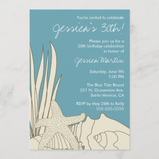 trigésimo Invitación de la fiesta de cumpleaños